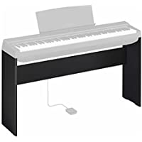Los mejores  - Yamaha L-125 - Soporte compacto de madera para piano digital Yamaha P-125- color Negro